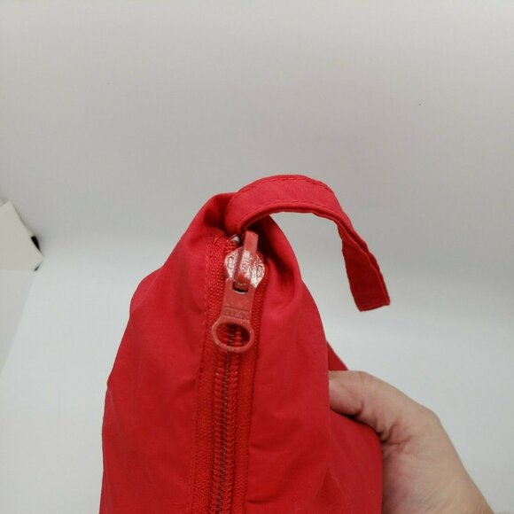 Payne Stewart Pullover Jacket Medium Golf Red Polyester windbreaker packable - Picture 10 of 10